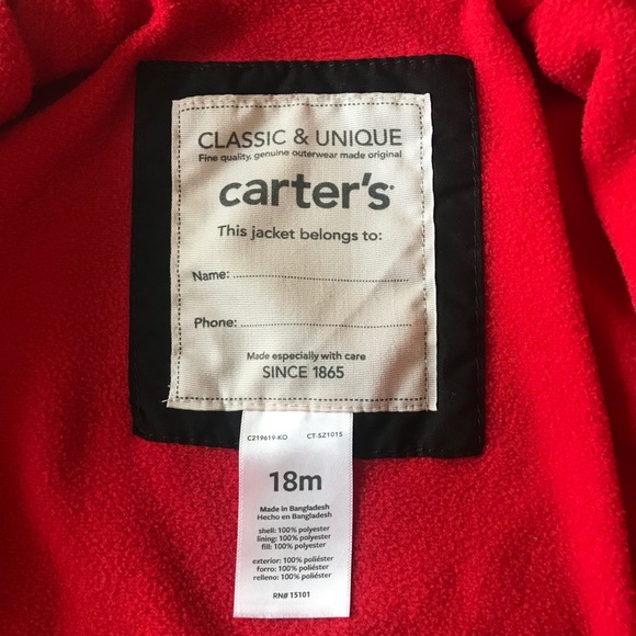 Carter’s Coat - Picture 2 of 2